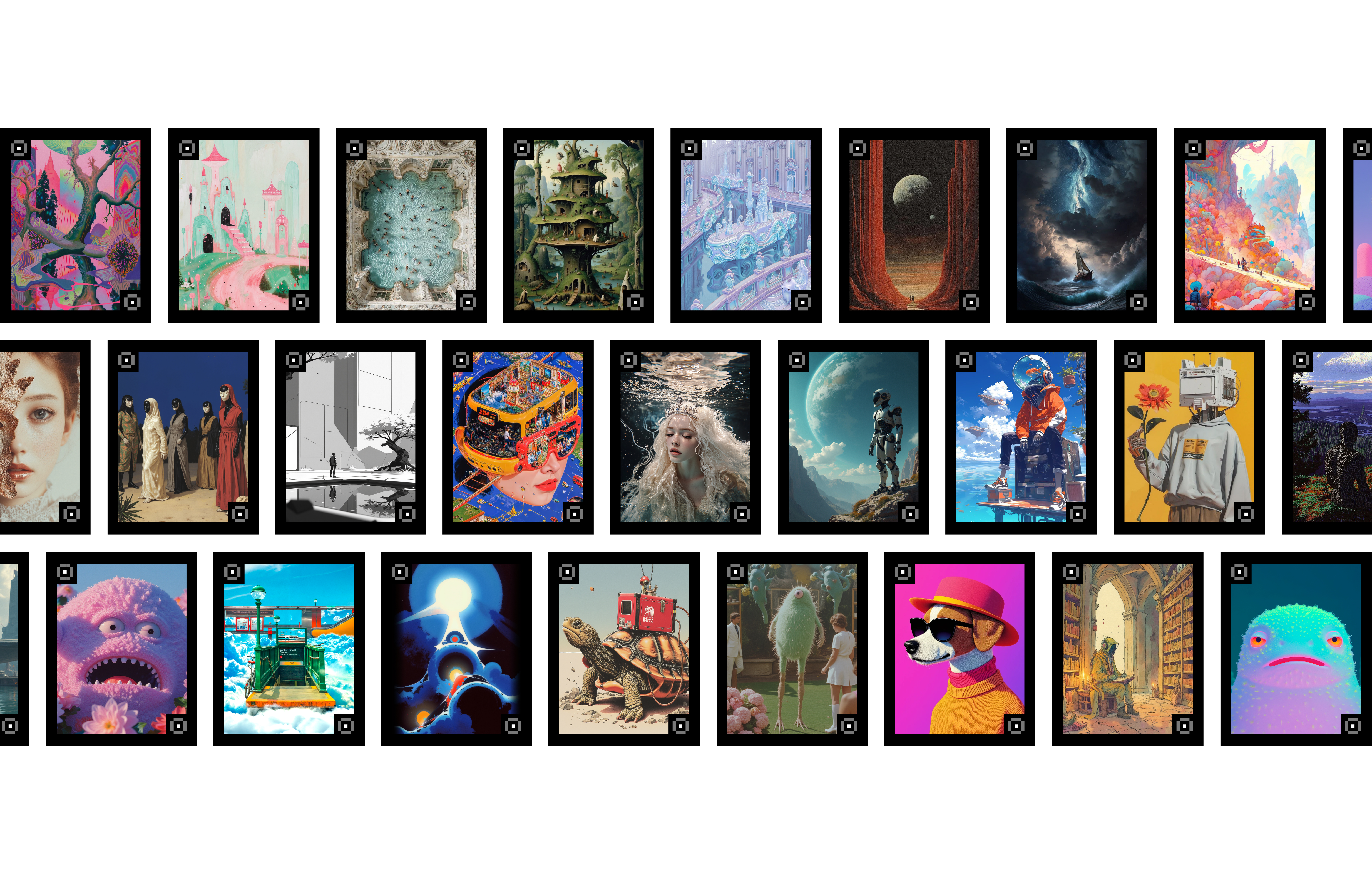 Empiria — Pixel cards