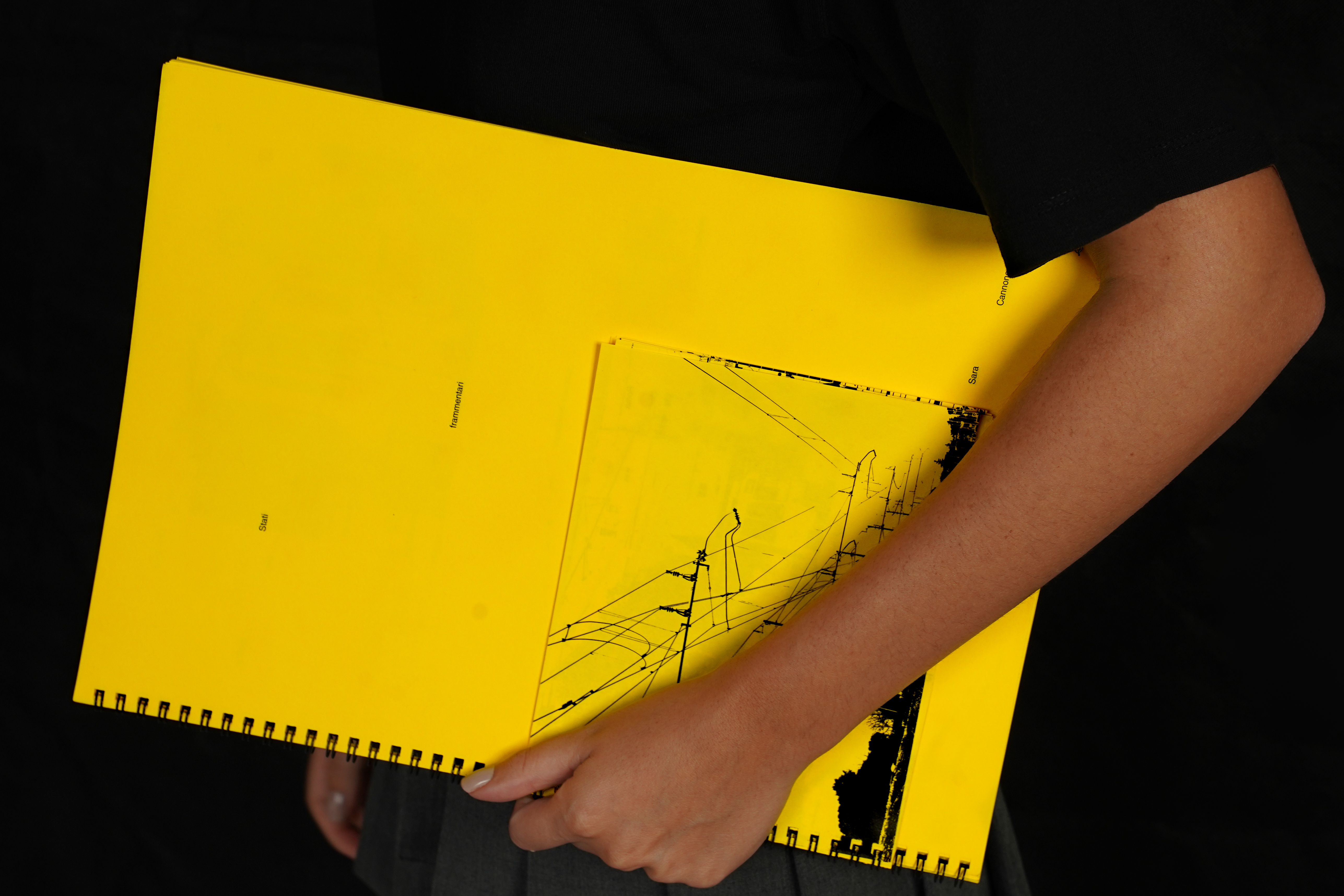 Stati Frammentari — editorial design exploring Rome's tram line, by 0885studio