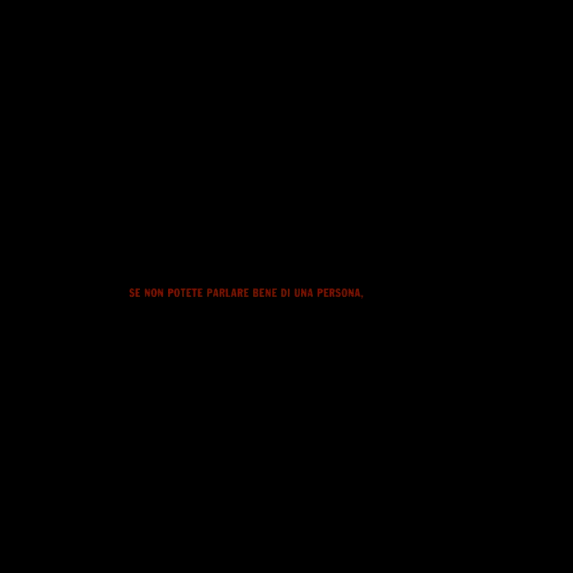 Il Divo — experimental video editing by 0885studio
