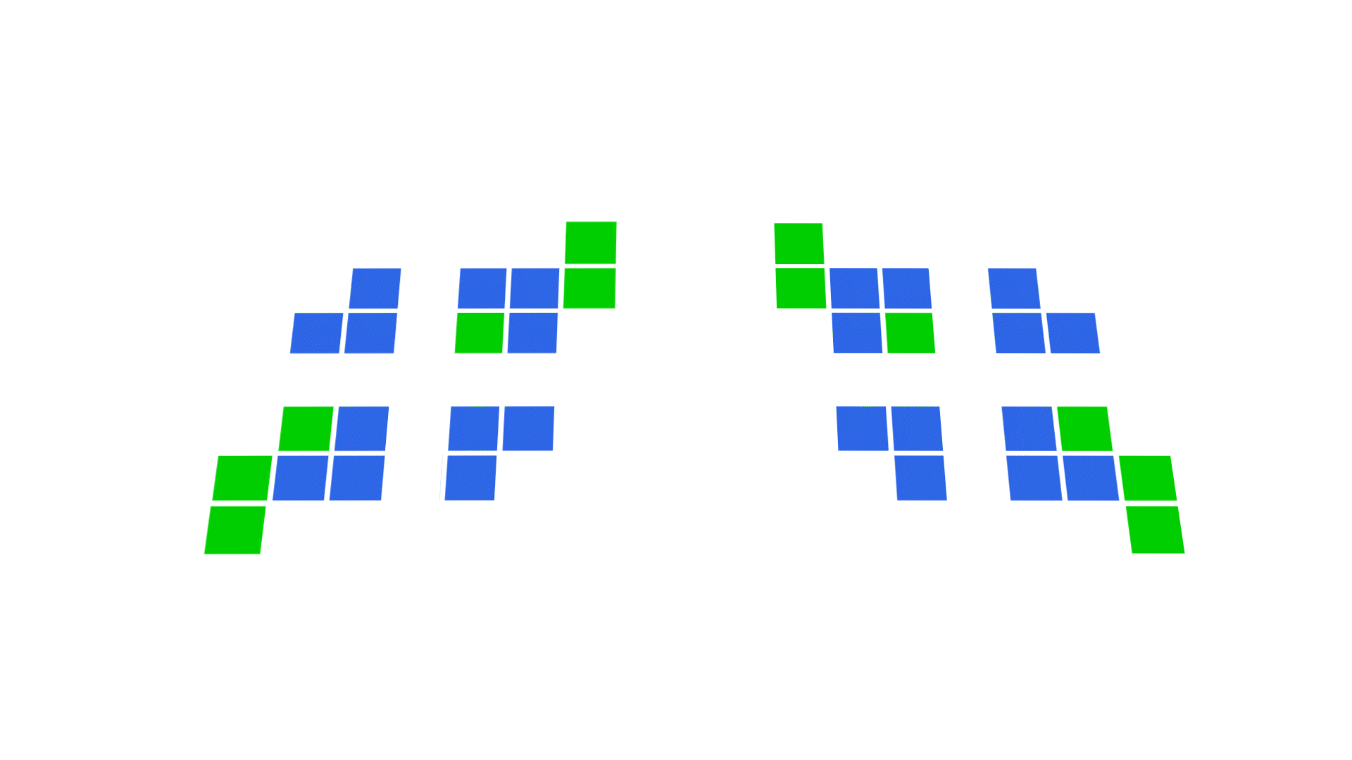 Symmetry — Gestalt law animation