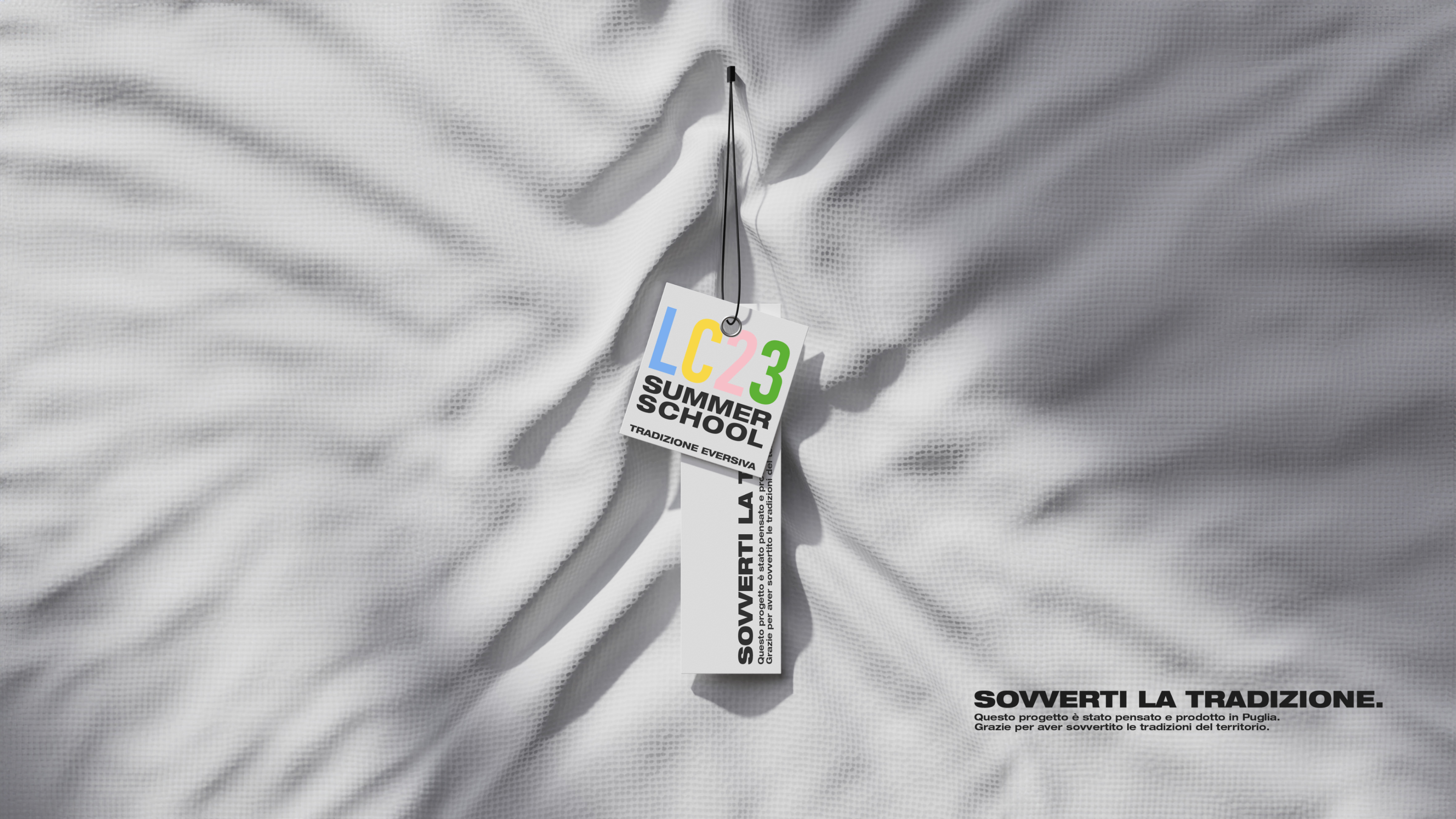LC23 — t-shirt label design