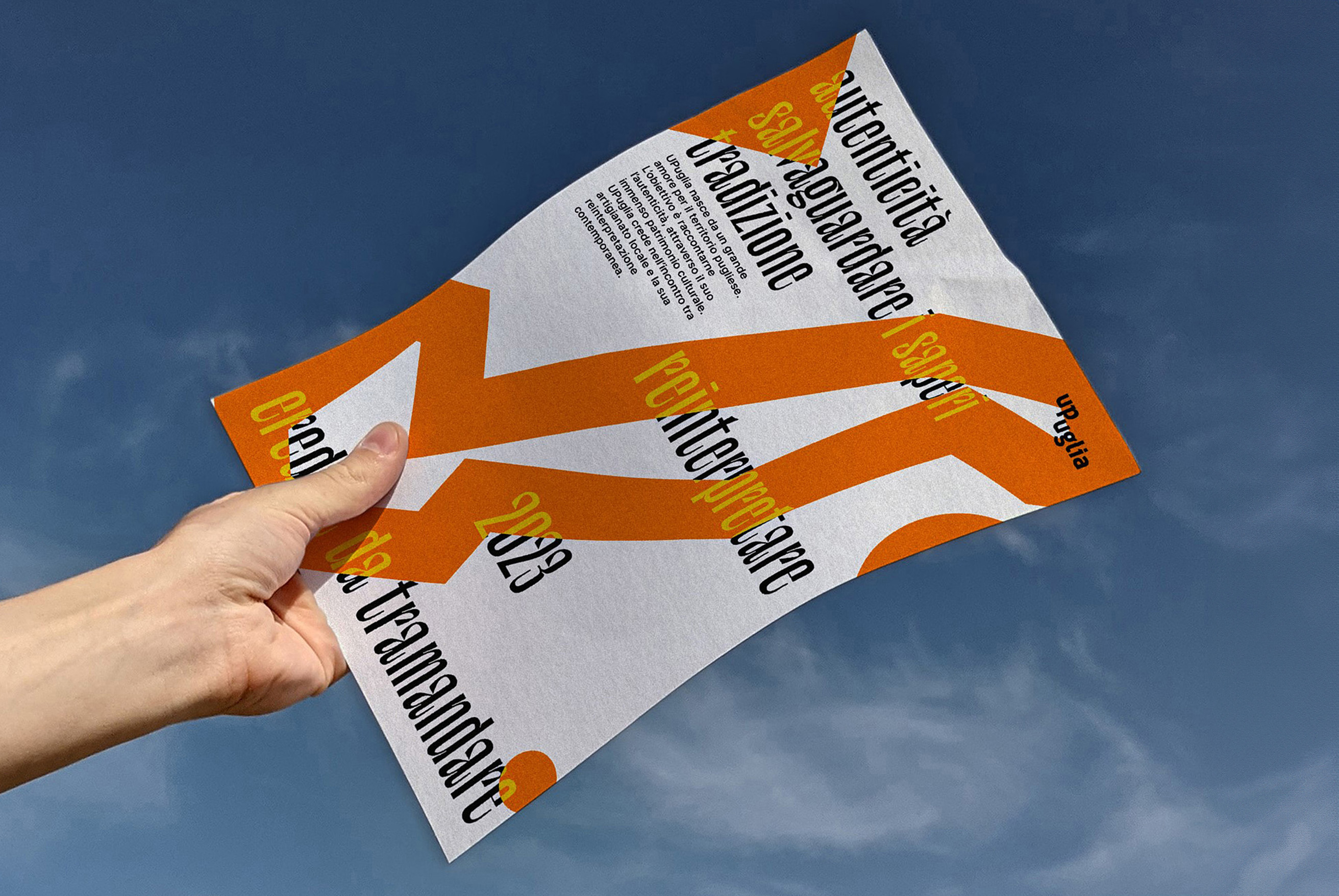 Mannè — Upuglia flyers mockup